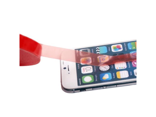 (2 Pack) Adhesive Red Double Side Tape Sticker (2 Pack) Adhesive Red Double Side Tape Sticker
